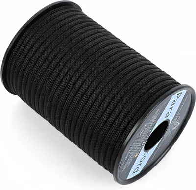 Imagen del producto de Cuerda paracord de 4 mm, 30 metros de longitud, cuerda de nylon de 9 hebras, capacidad de carga de 250 kg, ideal para actividades al aire libre y proyectos de bricolaje