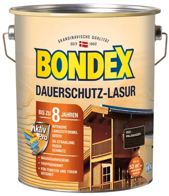 Produktbild von Bondex Dauerschutz Lasur 4 L rio palisander