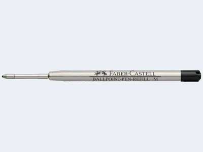 Produktbild von FABER-CASTELL Kugelschreiber Großraummine M schwarz