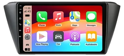 Produktbild von Carplay, Lenkradsteuerung, Navigationssystem, kompatibel mit Skoda Fabia 3 III 2015-2019, T4C