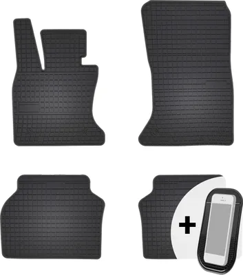 Produktbild von Gummimatten Auto Fußmatten Automatten Passgenau 4-teilig Set - passend für BMW 5er GT F07 2008-2017