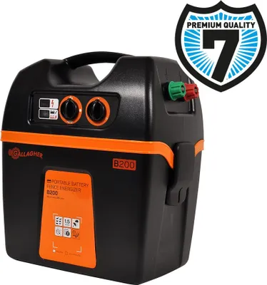 Produktbild von Gallagher Weidezaungerät/Akkugerät B200 (12V) – bis zu 20 km