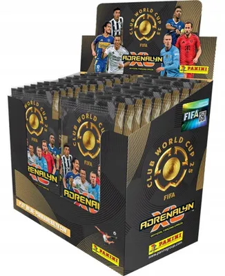Produktbild von Panini Club World Cup 2025 Box of 50 Packs, 300 Football Cards
