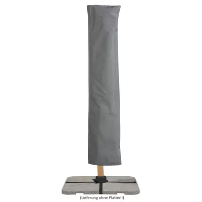 Produktbild von Schneider Ampelschirm RHODOS TWIST WOODY ca. 300 x 300 cm, anthrazit