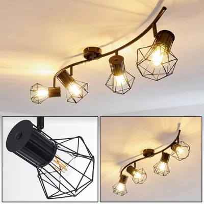 Produktbild von Pomari »Pomari« Deckenlampe aus Metall in Schwarz