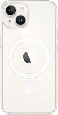 Produktbild von Apple Clear Case Handyhülle MagSafe iPhone 14 Plus MPU43ZM/A Polycarbonat Vergilbungsbeständig Sturzsicher