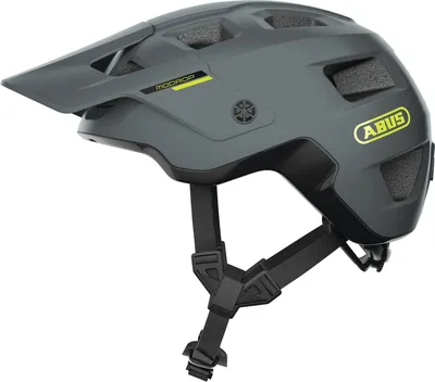 Produktbild von ABUS MTB-Helm MoDrop - robuster Fahrradhelm mit guter Belüftung für Mountainbiker - individuelle Passform - Unisex - Grau Matt, Größe M (54-58 cm)