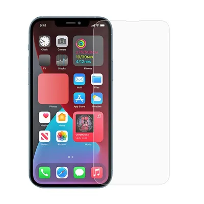 Zdjęcie produktu dla Ochraniacz ekranu ze szkła pancernego Apple iPhone 14, prawdziwe szkło 9H, Model:Apple iPhone 14, Ilość:2x szkło ochronne