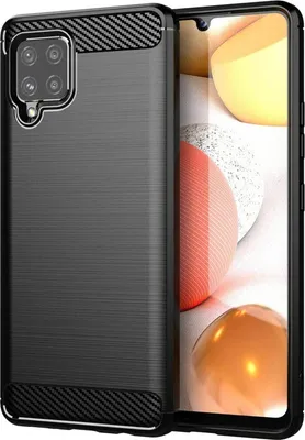 Immagine prodotto di TPU copertura per Samsung Galaxy A42 5G telefono cellulare copertura protettiva look carbonio custodia protettiva