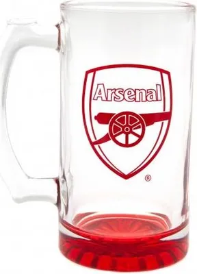 Image de Chope en verre du club Arsenal FC
