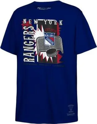 Zdjęcie produktu dla Koszulka New York Rangers NHL 90S POSTER Rozmiar: Dzieci S (6 - 8 lat)