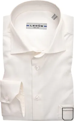 Produktbild von Ledub modern fit overhemd, beige twill