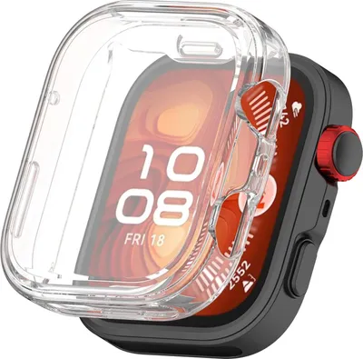 Obrázek produktu pro Pro Huawei Watch Fit 4 Galvanizovaný plný kryt TPU Smart Watch Ochranný kryt Transparentní