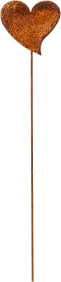 Produktbild von Edelrost Gartenstecker Herz 59 cm Rost Gartendeko Metall Gartendekoration Garten