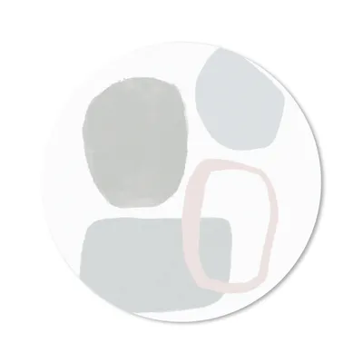 Produktbild von MuchoWow® Mauspad Mousepad Linienkunst - Abstrakt - Pastell 50x50 cm - Mousepads - Maus Mat - Pad - Mausunterlage - Vinyl