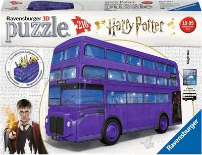 Image de RAVENSBURGER Puzzle 3D "Harry Potter Knight Bus" puzzle adulte 216 pièces