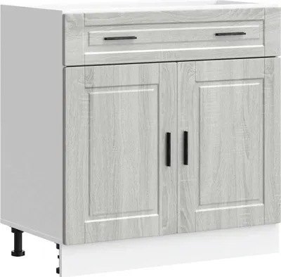 Obrázok produktu pre vidaXL Kuchynská linka Porto Grey Sonoma materiál na báze dreva