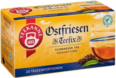 Produktbild von Teekanne Ostfriesen Teefix 20 Beutel (30g Packung)