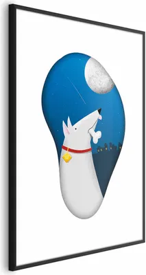 Produktbild von Posterpapier Poster - Dog Dreams 29.7x42 cm Für Kinder g-A-0180-ao-a