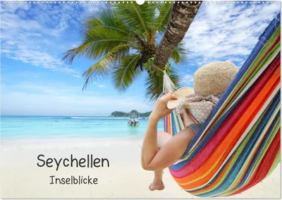Produktbild von Seychellen Inselblicke (Wandkalender 2025 DIN A2 quer), CALVENDO Monatskalender