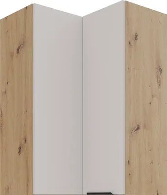 Produktbild von Eck- Hängeschrank Solea Cashmere 60x60 GN-90 2F (90°)