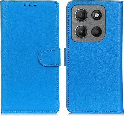 Produktbild von Motorola Moto G15 / G17 (Power) Hülle - Coverup Klapphülle - Blau