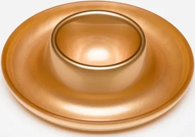 Produktbild von G.F. Heim Söhne Eierbecher aus Acrylglas gold 10cm 770-7