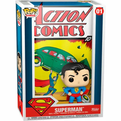 Immagine prodotto di Funko Pop! Superman Comic Cover - Figurki Winylowa Premium DC Comics
