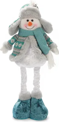 Produktbild von Weihnachtspuppen, Puppe mit einziehbaren Beinen - Weihnachtsfeier-Tischdekoration, freistehend für Nachttisch, Kaminsims