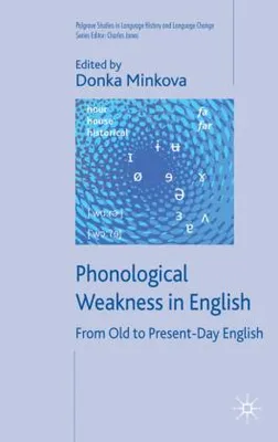 Produktbild von Phonological Weakness in English