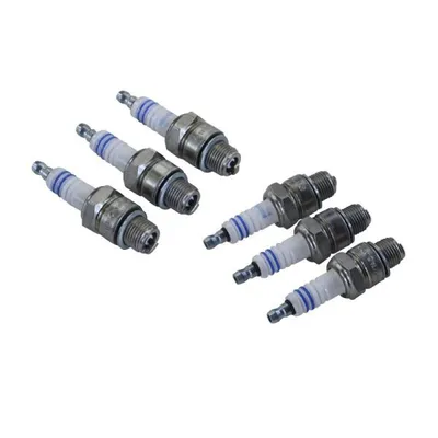 Obrázok produktu pre Zapaľovacia sviečka Bosch W7AC 0241 235 607, pre mopedy Hercules Zündapp Puch Kreidler, 6 kusov