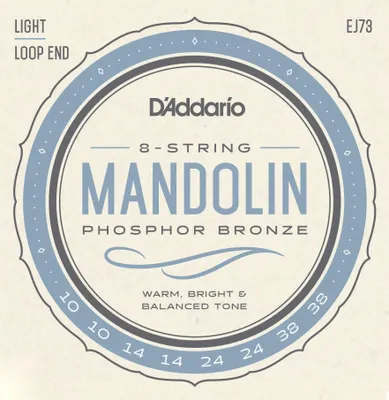 Image de DAddario EJ73 Cordes pour mandoline