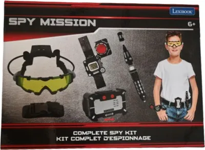 Obrázok produktu pre Lexibook Spy Kit Rpspy10 Špionážna dosková hra   Pre deti  Jedna veľkosť