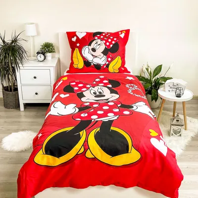 Obrázok produktu pre Disney Minnie Love & Stars 140×200cm, 70×90 cm