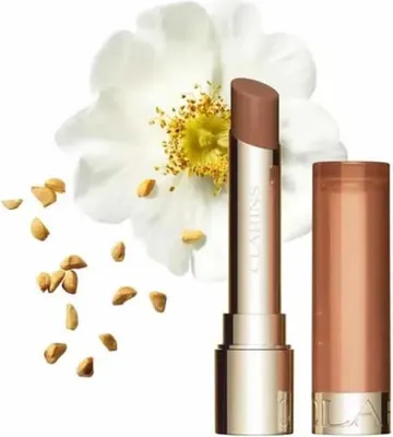Obrázek produktu pro Clarins Lip Oil Balm, Balzám na rty, Hnědá, Ženy, Univerzální pleť, Jojobový olej, Výtažek z růže, Hydratující, Vyživující, Ochana, Vyhlazující