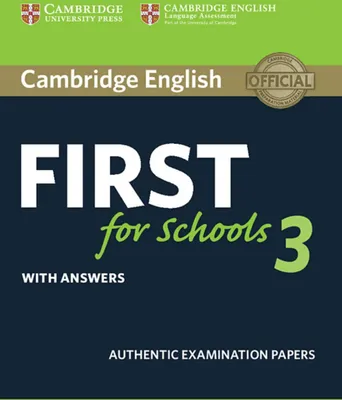 Produktbild von Cambridge English First for Schools 3. Student's Book with answers