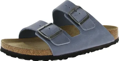 Produktbild von Birkenstock Damen Pantoletten Arizona BS 42069-37, 42069-38, 42069-39, 42069-40, 42069-41, 42069-42 BIR-1030864 blau 39