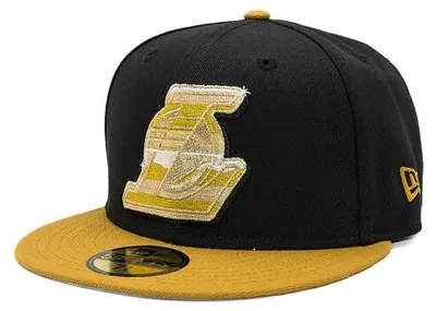 Produktbild von Kappe New Era - NBA 59FIFTY Day LA Lakers - Black & Gold