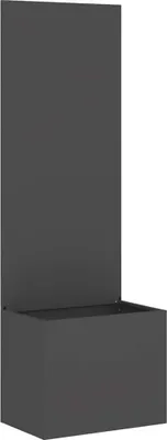 Obrázek produktu pro vidaXL Zahradní paraván, černý, 50 x 150 cm