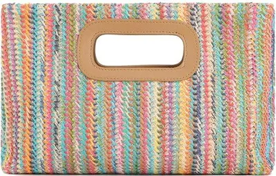Immagine prodotto di Borsa a tracolla estiva in rafia da donna