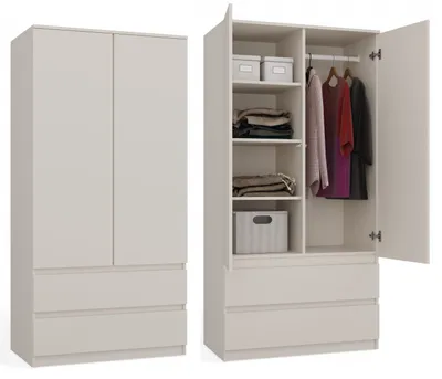 Immagine prodotto di Armadio da ingresso 90 cm TAAVI - cashmere