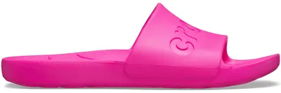 Produktbild von Crocs Classic Slide Damen Pool Sandale Candy Pink, 210088-6TW