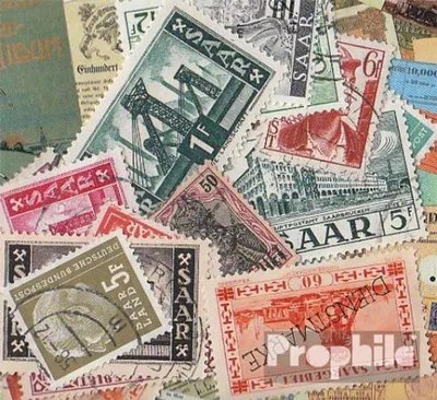 Produktbild von Briefmarken Saarland 25 verschiedene Marken