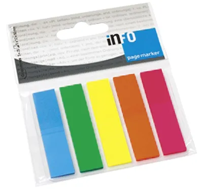 Image de Folien Pagemarker (Verkaufseinheit: 12) m. Clip sort 660426 4011169589257