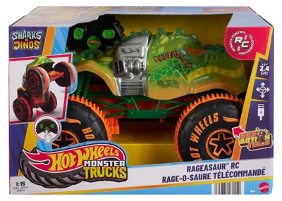 Image de MATTEL HW Monster Truck RC 1:15 Rageasaur JBH03 /1