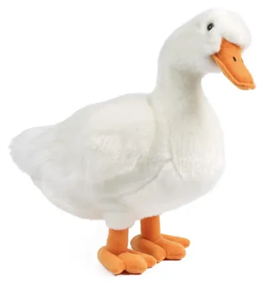 Obrázek produktu pro Plyšová hračka, velká kachna, 35 cm, vyrobená z kvalitních materiálů