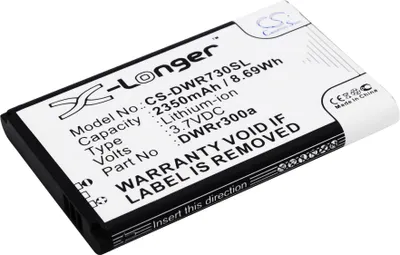 Produktbild von TECHTEK Akku Kompatibel mit [D-Link] DWR-720, DWR-720 B1, DWR-730, DWR-730 B1, DWR-730 B2, DWR-830 A1, DWR-932 C1, DWR-932C A1 Ersetzt 6BT-R300A-291,