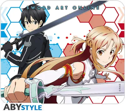 Produktbild von SWORD ART ONLINE - Flexible mousepad - Kirito and Asuna