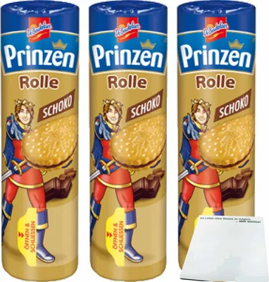 Produktbild von DeBeukelaer Prinzenrolle 3er Pack (3x400g Packung) + usy Block