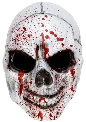 Produktbild von WIDMANN Halbmaske Blutiger Totenkopf
